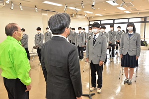 19日　全国大会出場選手合同激励会への画像1