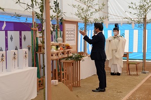 GLP岡山総社3起工式