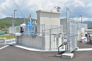 秦地区排水機場完成式典の画像2