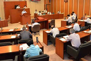 16日　6月定例市議会一般質問の画像