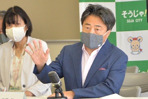 8月定例市議会記者会見