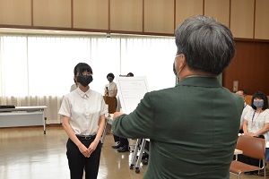 岡山県立大学インターン生開講式の画像2