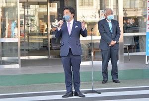 新型コロナワクチン3回目接種券発送式の画像1