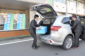 新型コロナワクチン3回目接種券発送式の画像2