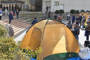 防災訓練あいさつ