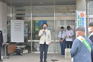 社会を明るくする運動　市長あいさつ