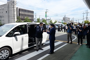220826大相撲表敬訪問