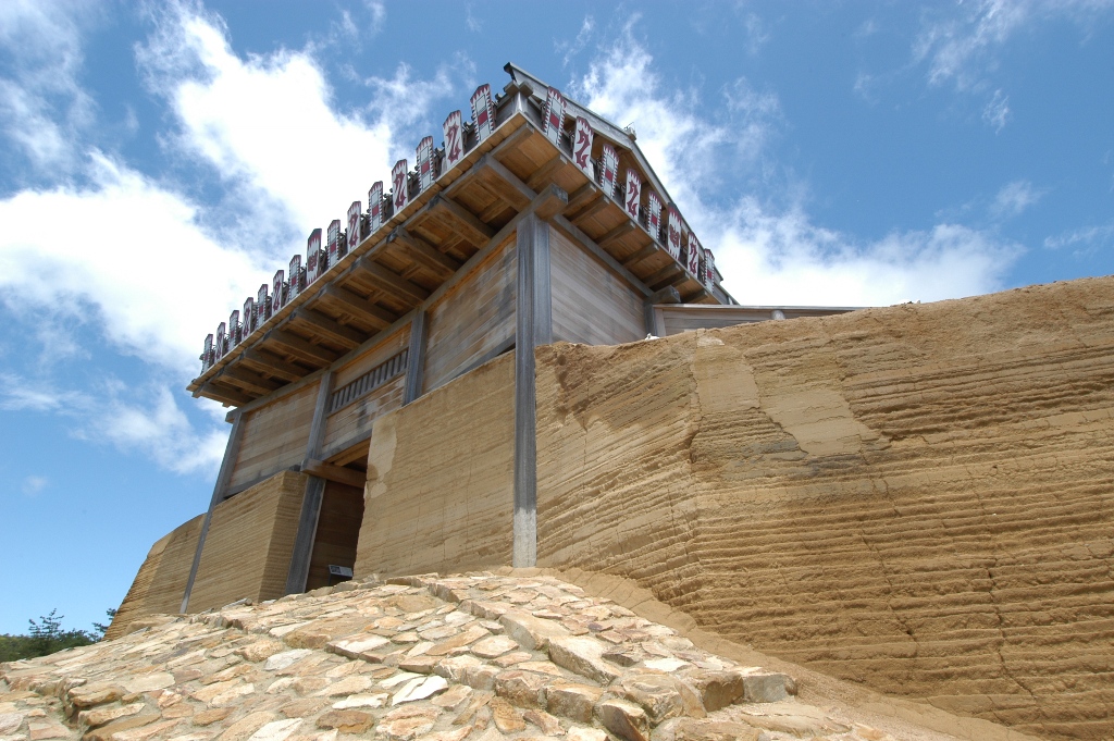 古代山城「鬼ノ城」の画像