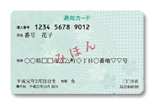 マイナンバー（個人番号）とはの画像