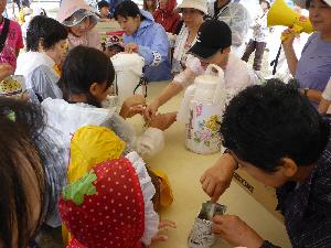 非常食を試食の画像
