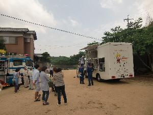 砂古地区　地震体験の様子の画像