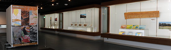 新・吉備路のおはなし 原画展会場の様子