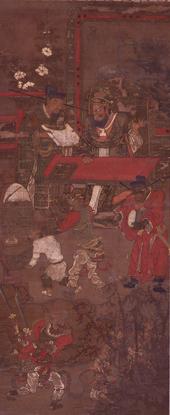 国指定_絹本著色十王像の画像2