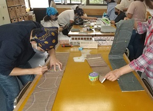 マスクの製作の画像