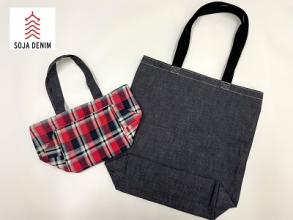 総社デニムトートバッグの画像