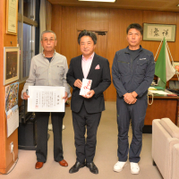 寄附者氏名及び採納式の画像2