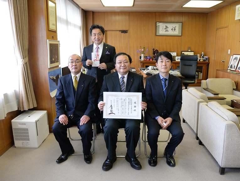 寄附者氏名及び採納式の画像9