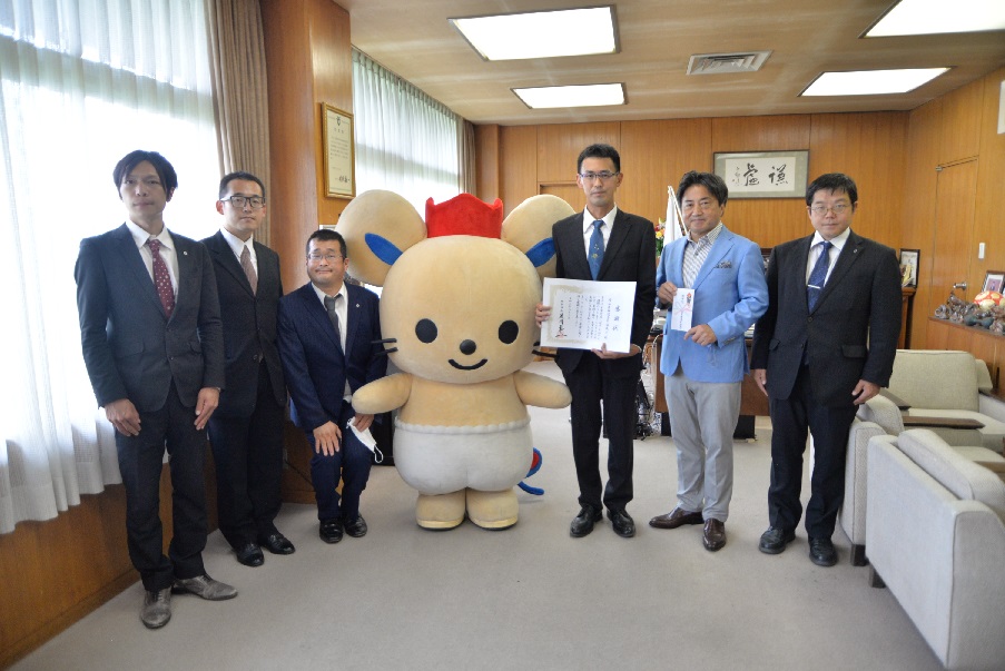 寄附者氏名及び採納式の画像10