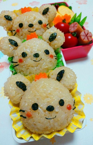 チュッピーのコロコロおむすび弁当の画像
