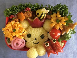 チュッピーの鯉のぼり弁当の画像