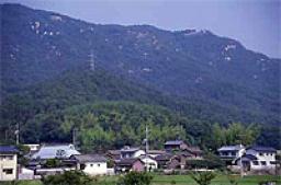 鬼ノ城・遠景（奥坂地区）の画像