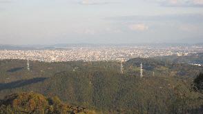 福山山頂からの眺望(岡山・倉敷方面)の画像