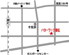 ハローワーク総社の地図