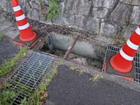 グレーチング蓋盗難の例の画像2