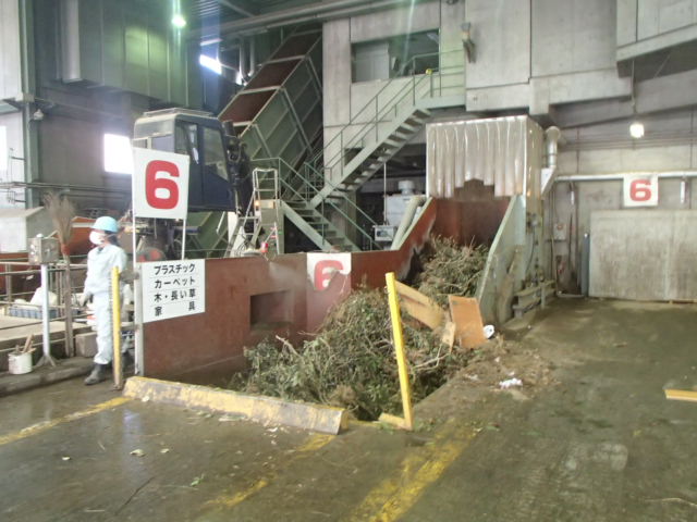 可燃性粗大ごみ搬入場所
