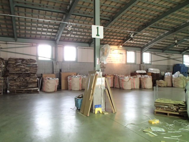 段ボール搬入場所