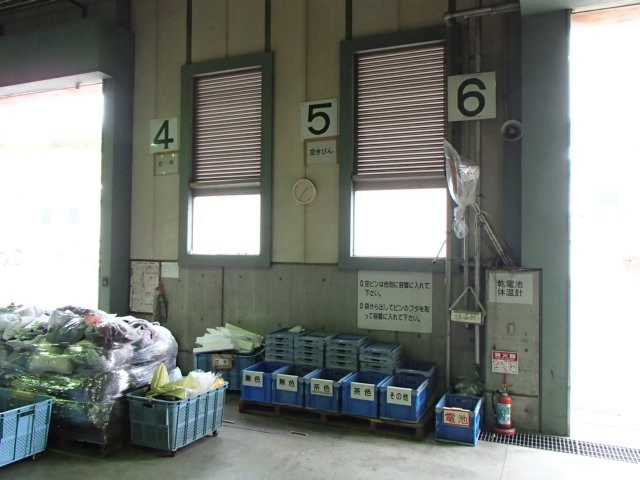 古布・空ビン・乾電池搬入場所