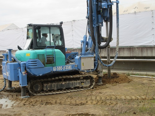 地盤改良工事(2)