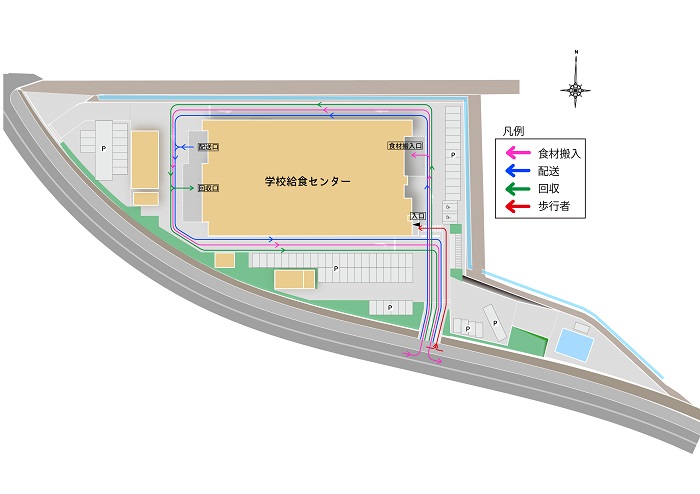 敷地配置図の画像