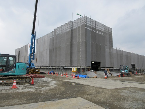 給食センター外壁工事