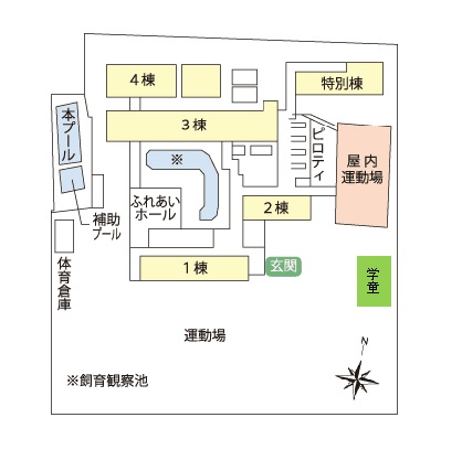 校内平面図の画像