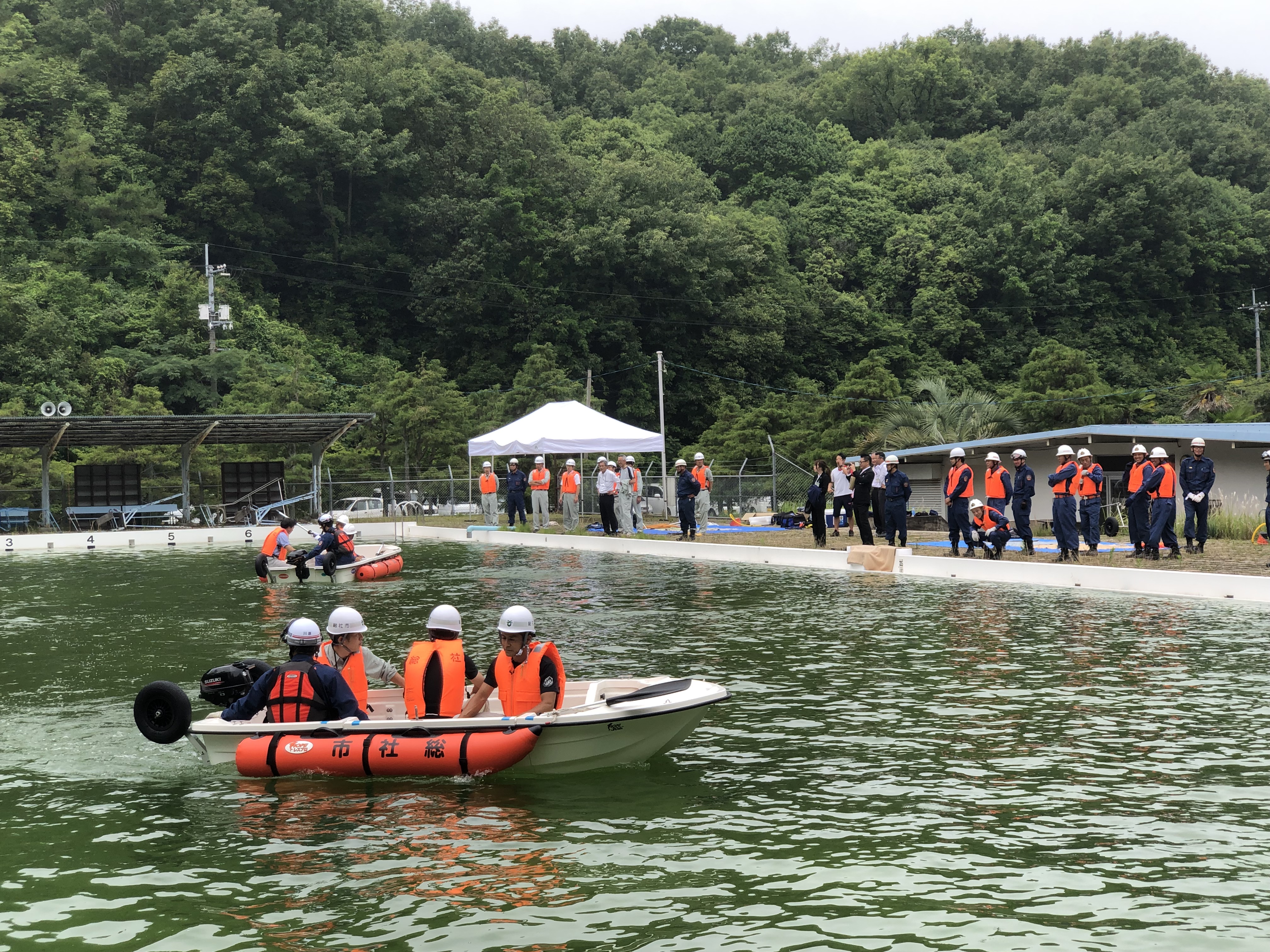2馬力船外機取扱訓練の画像