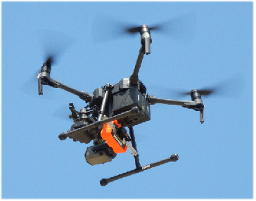 作業用多機能ドローンの画像