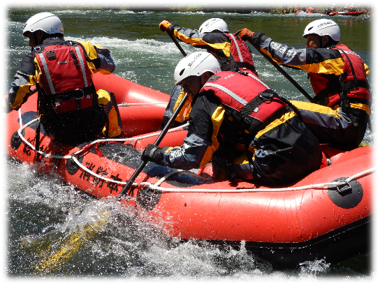 人員搬送用ラフトボートの画像