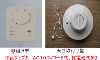 住宅用火災警報器の種別の画像1