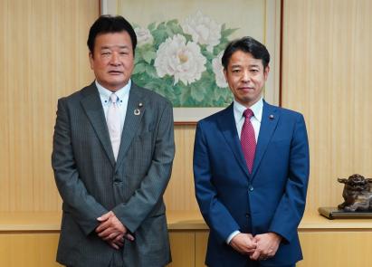 正副議長あいさつ - 総社市議会の画像