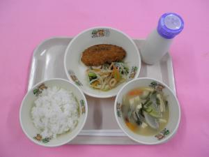学校給食（２月25日）
