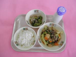 学校給食（２月２６日）