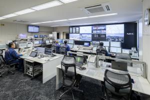 導入された高機能消防指令センターの画像