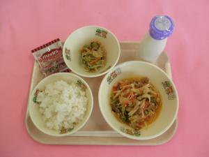 学校給食（３月１７日）