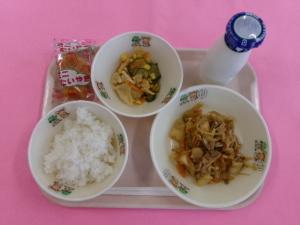 学校給食（５月１４日）