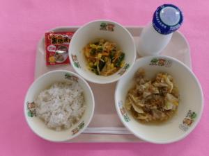 学校給食（６月１０日）
