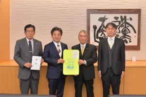 永田様、濱田様と市長