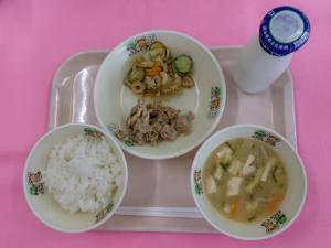 学校給食（７月１０日）