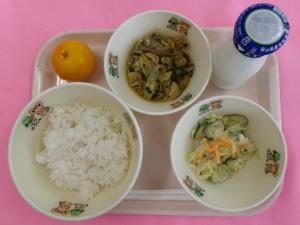 学校給食（９月２日）