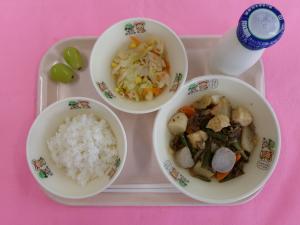 学校給食（９月１６日）